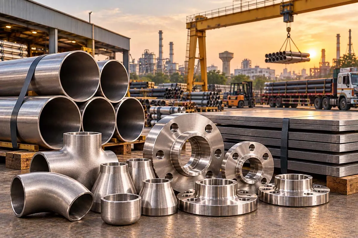 Pipes, Fittings, Flanges & Plates Supplier in Ahmedabad