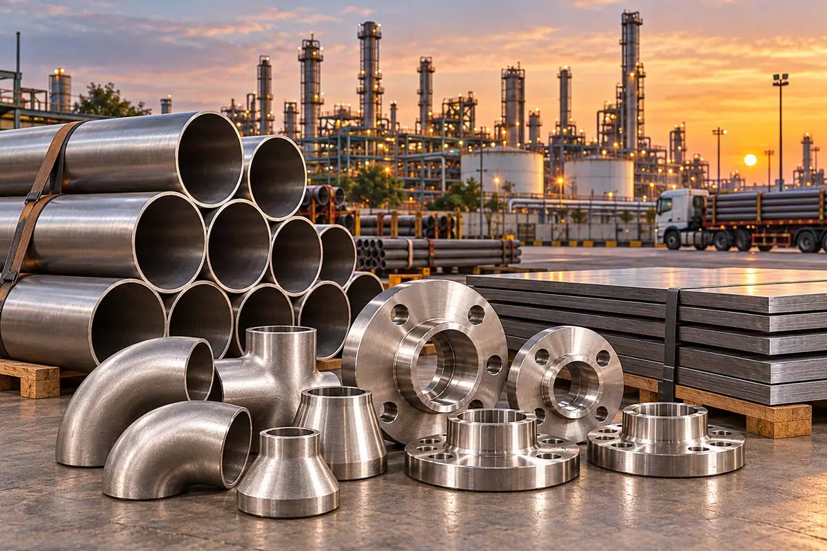 Pipes, Fittings, Flanges & Plates Supplier in Vadodara