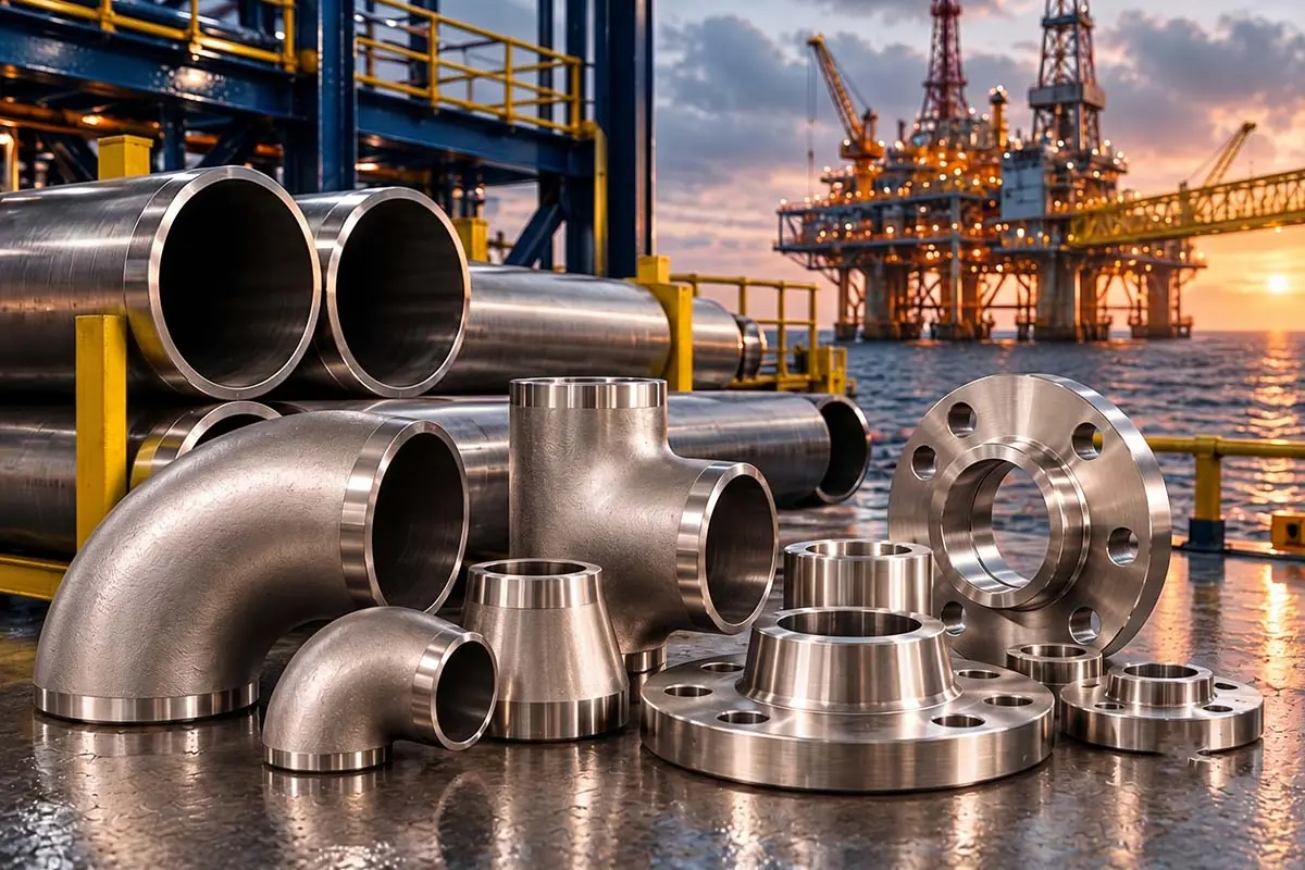 Pipes, Fittings & Flanges for Oil & Gas and Offshore