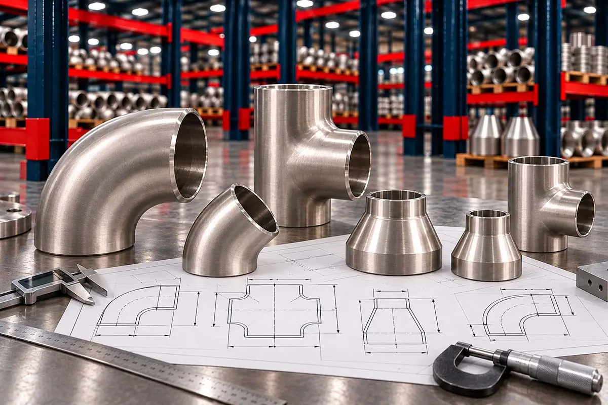 Butt Weld Fitting Dimensions (ASME B16.9)