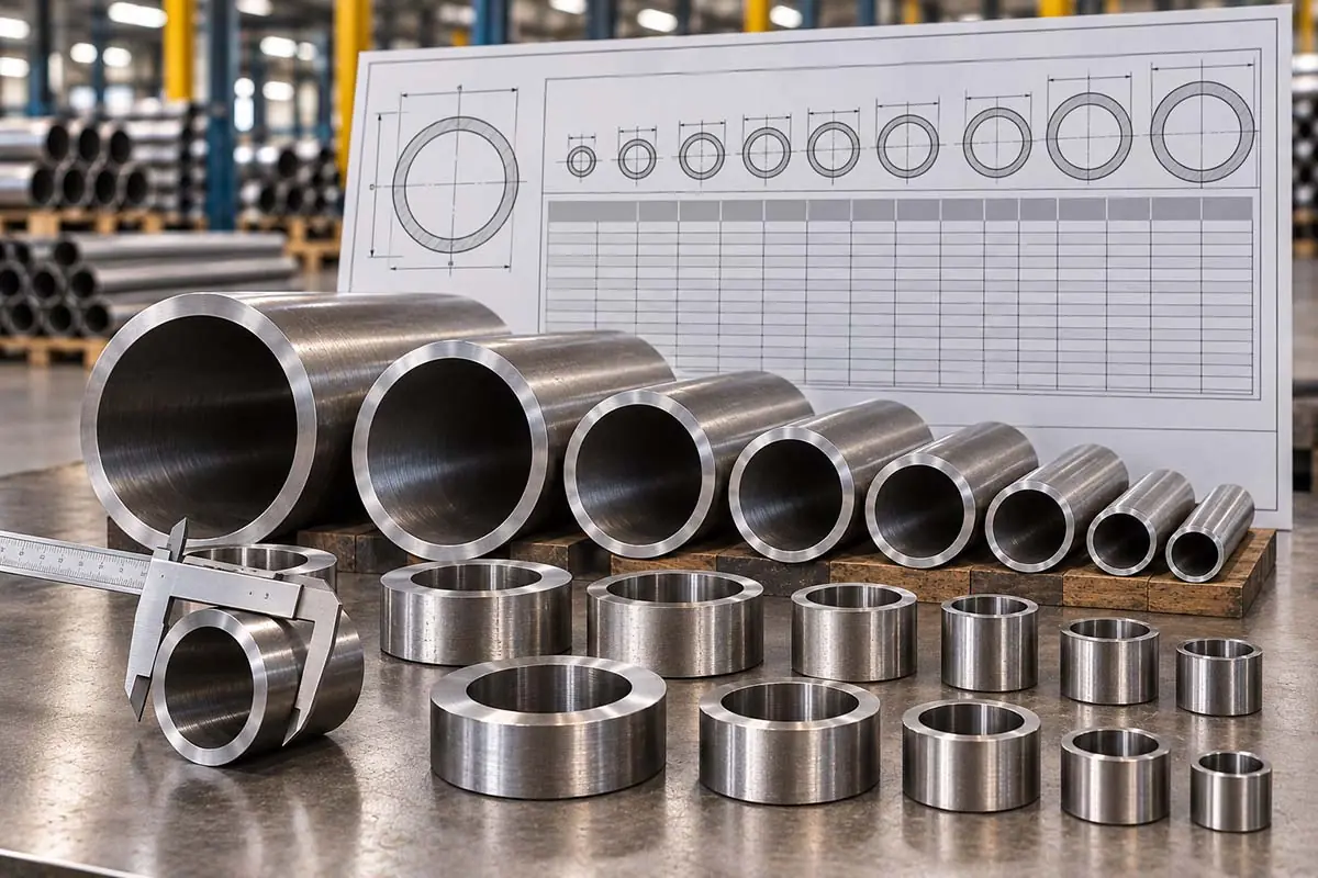 Pipe Schedule Chart (ASME B36.10 & B36.19)